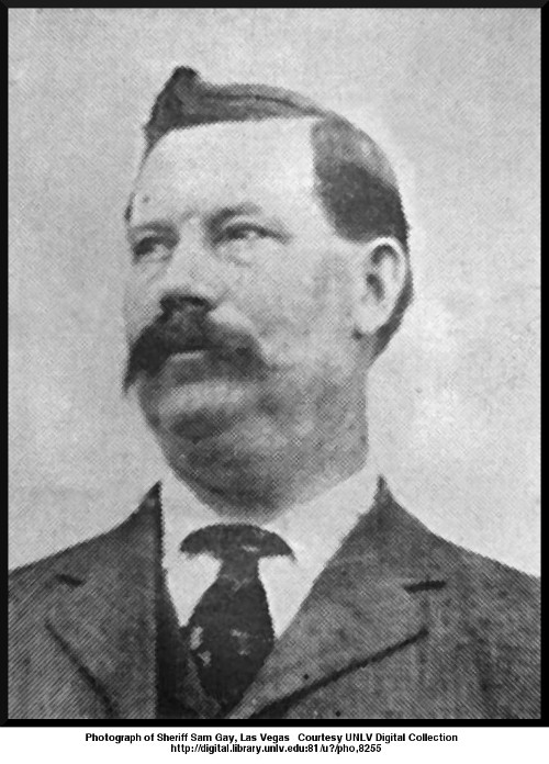 Photograph of Sheriff Sam Gay, Las Vegas